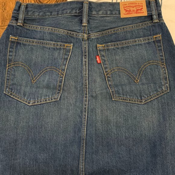 Levi Jean Mini Skirt - Picture 2 of 2